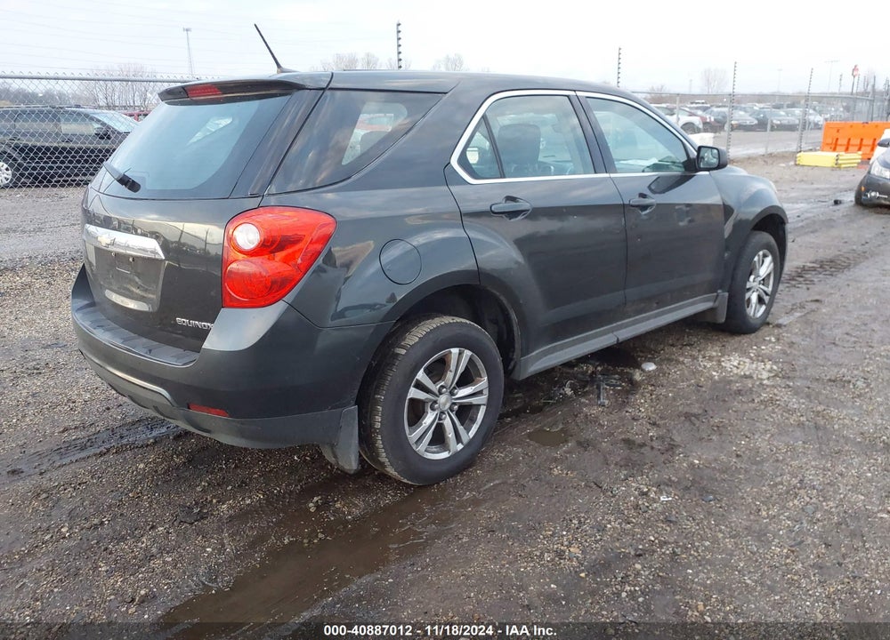 2013 CHEVROLET EQUINOX LS VIN: 2GNALBEK6D6293151