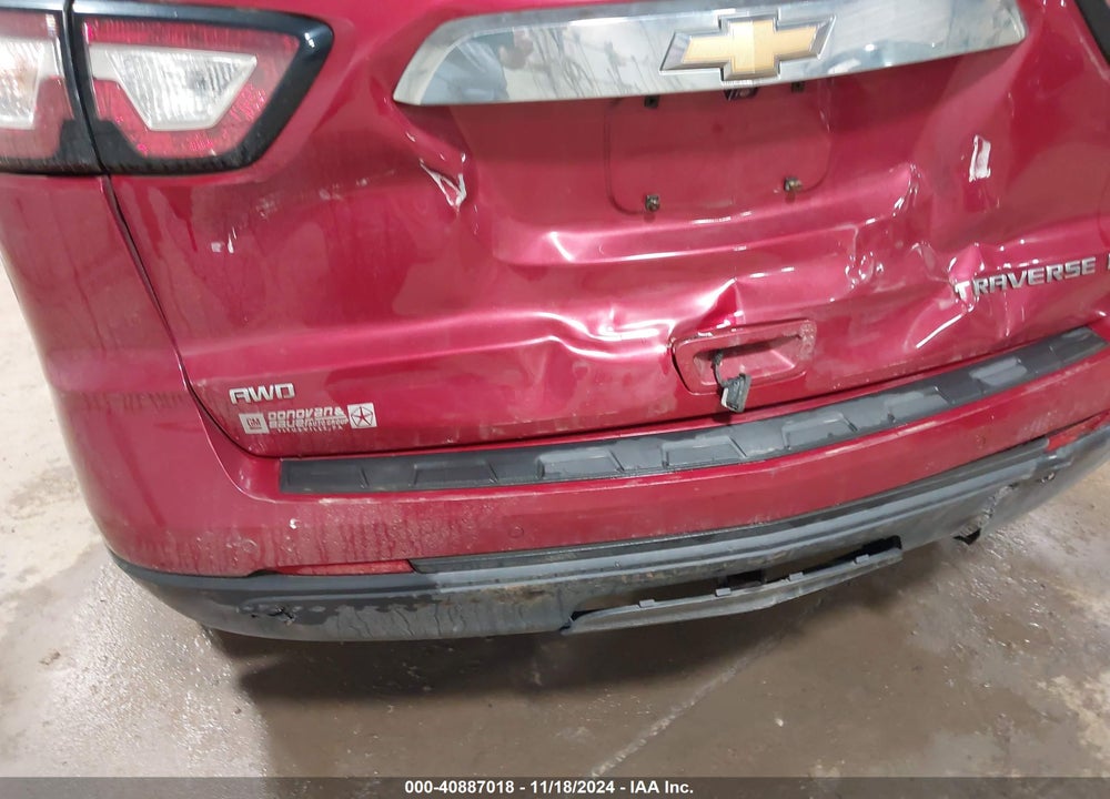 2014 CHEVROLET TRAVERSE 1LT VIN: 1GNKVGKD6EJ215586