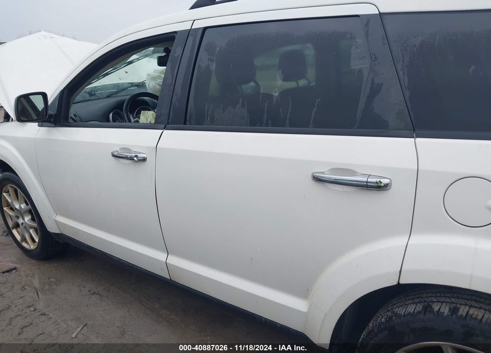 2011 DODGE JOURNEY CREW VIN: 3D4PG3FGXBT511689
