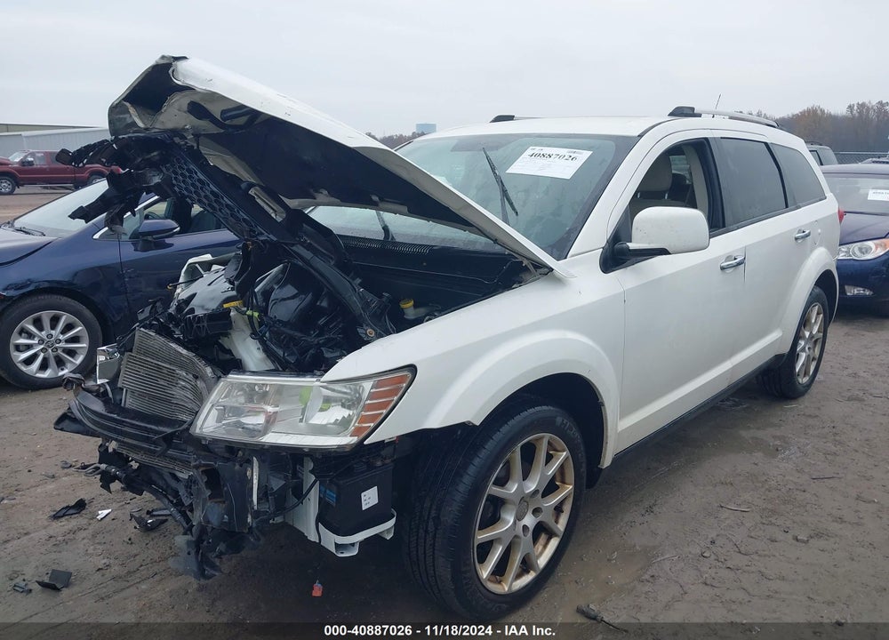 2011 DODGE JOURNEY CREW VIN: 3D4PG3FGXBT511689