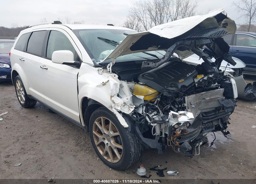 2011 DODGE JOURNEY CREW VIN: 3D4PG3FGXBT511689