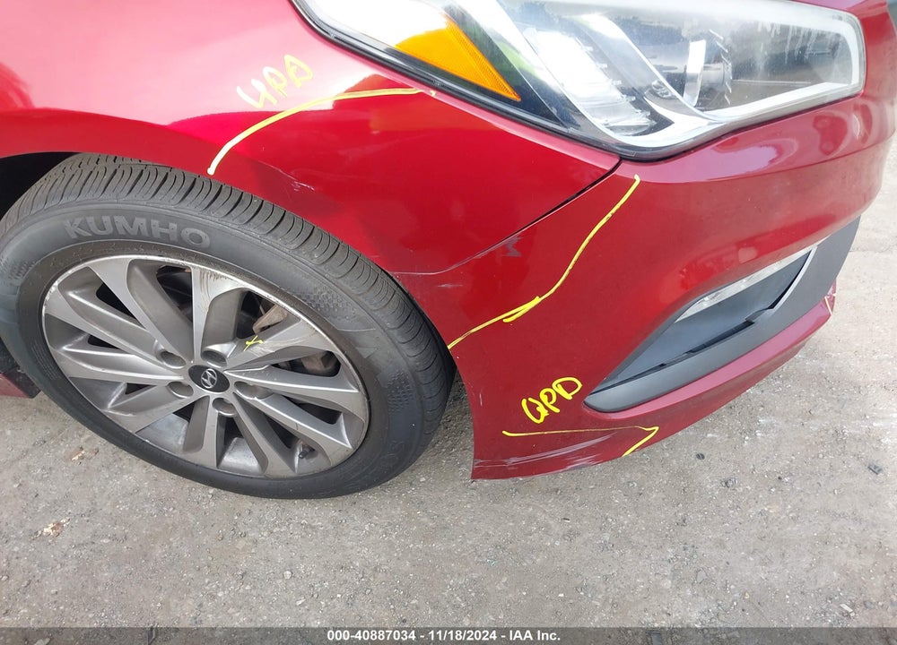 2015 HYUNDAI SONATA SPORT VIN: 5NPE34AF9FH102898