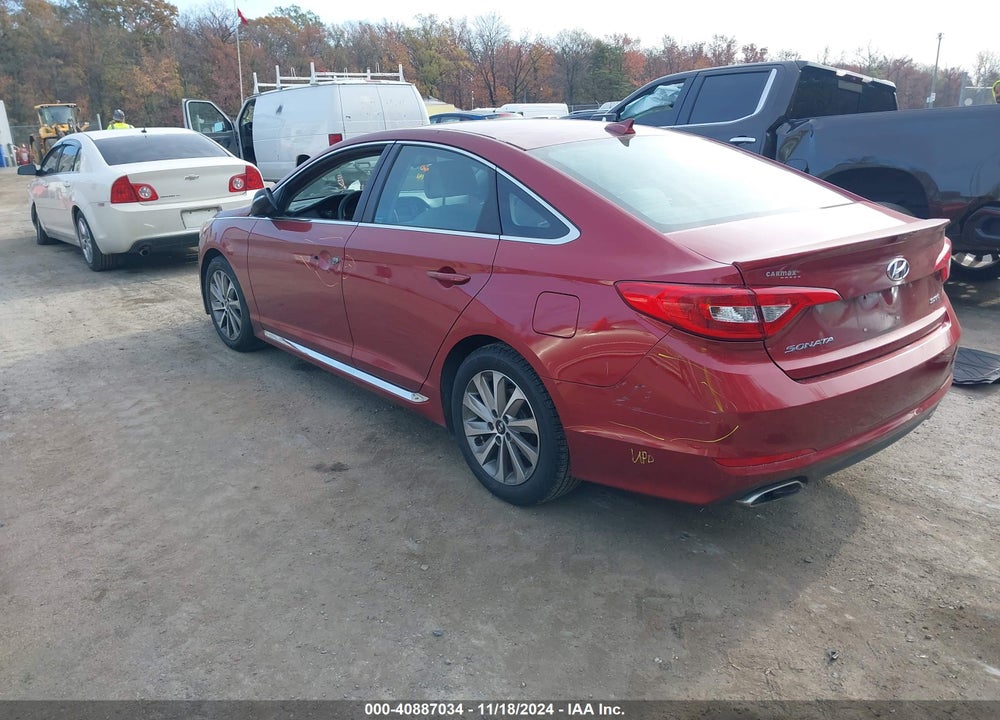 2015 HYUNDAI SONATA SPORT VIN: 5NPE34AF9FH102898