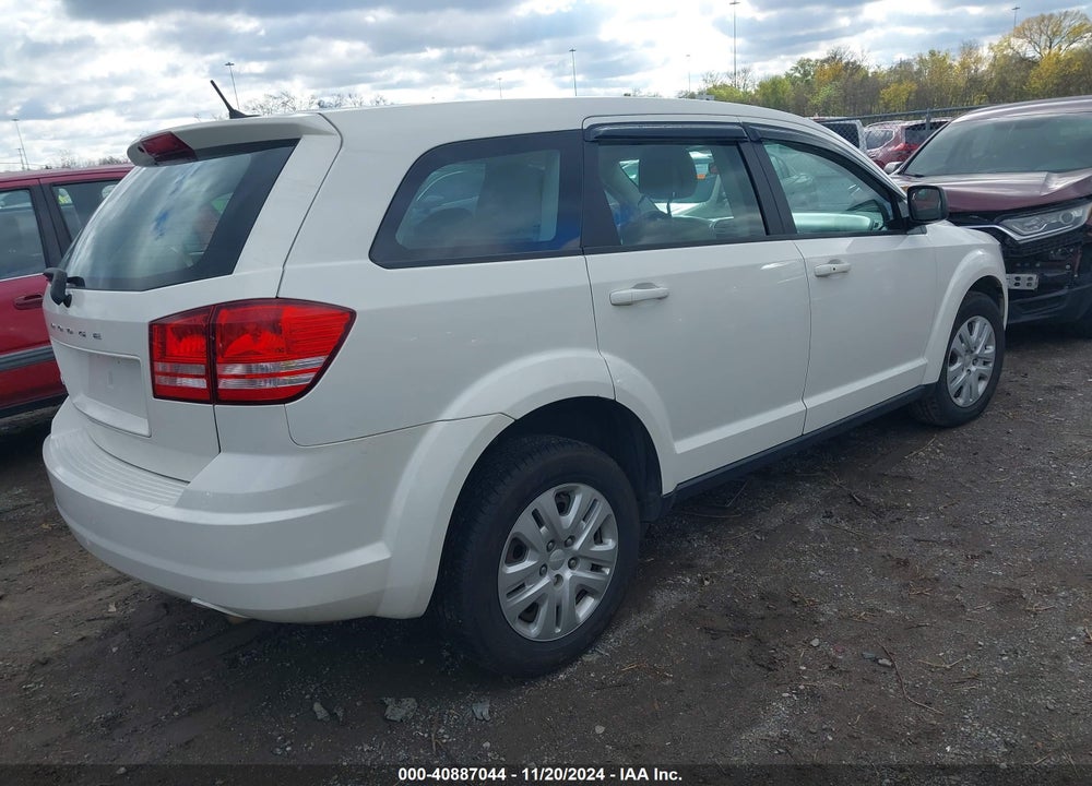 2014 DODGE JOURNEY AMERICAN VALUE PKG VIN: 3C4PDCAB8ET258412