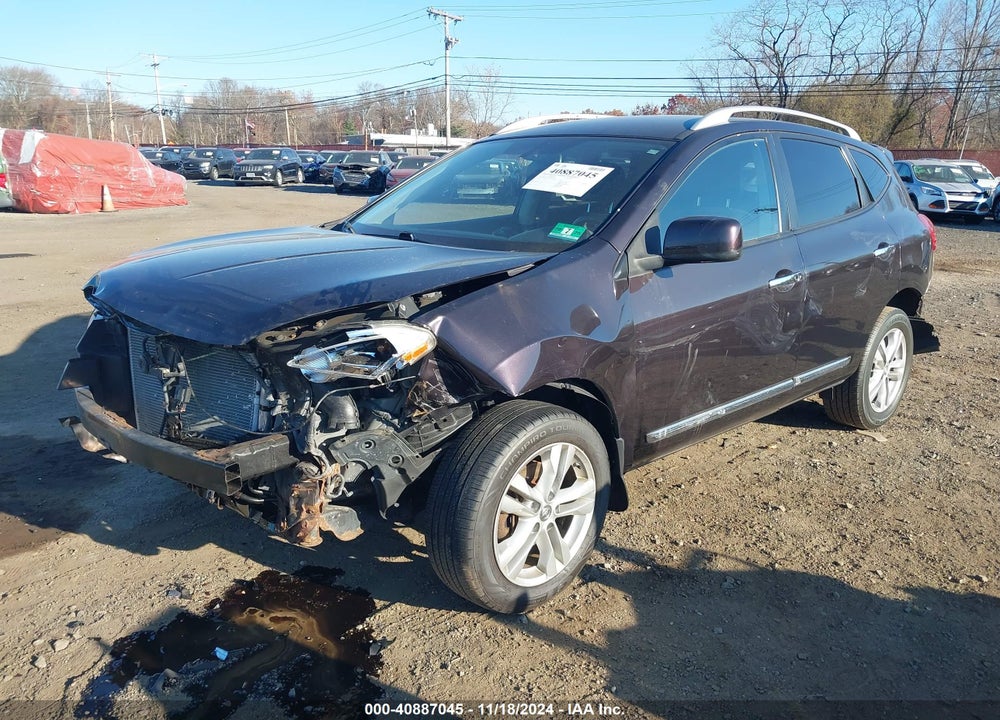 2012 NISSAN ROGUE SV VIN: JN8AS5MV6CW405741