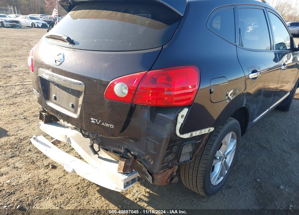2012 NISSAN ROGUE SV VIN: JN8AS5MV6CW405741