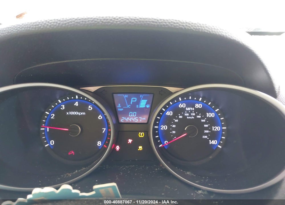 2013 HYUNDAI TUCSON GLS VIN: KM8JUCAC3DU558776