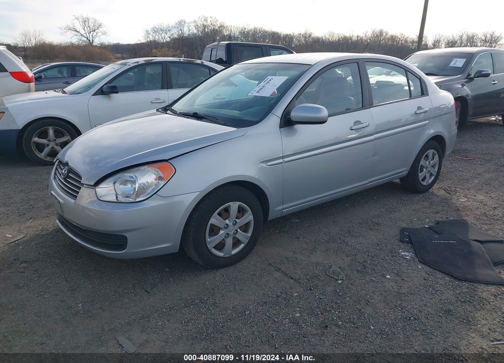 2010 HYUNDAI ACCENT GLS VIN: KMHCN4AC8AU408427