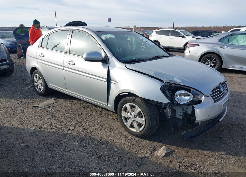 2010 HYUNDAI ACCENT GLS VIN: KMHCN4AC8AU408427