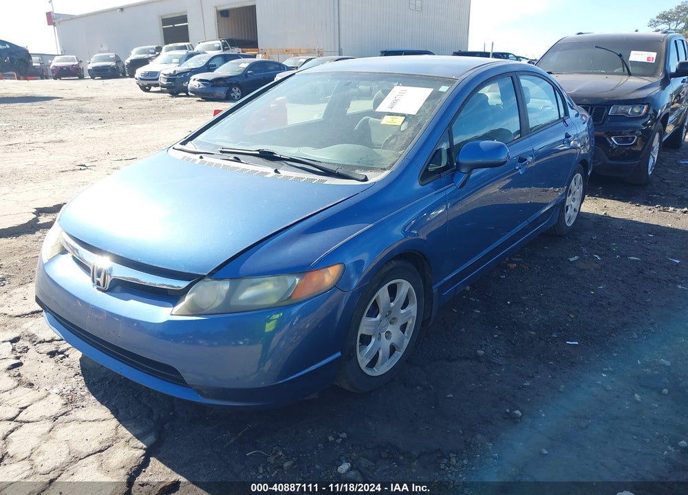2008 HONDA CIVIC LX VIN: 1HGFA16508L079665