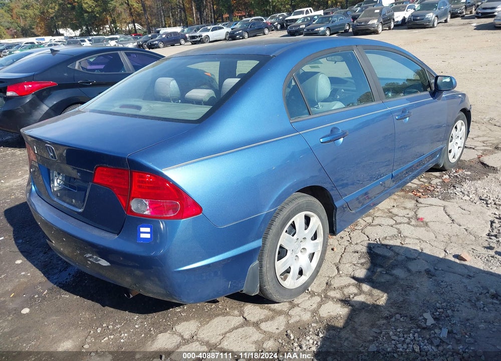 2008 HONDA CIVIC LX VIN: 1HGFA16508L079665