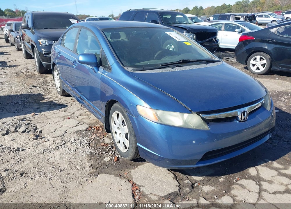 2008 HONDA CIVIC LX VIN: 1HGFA16508L079665