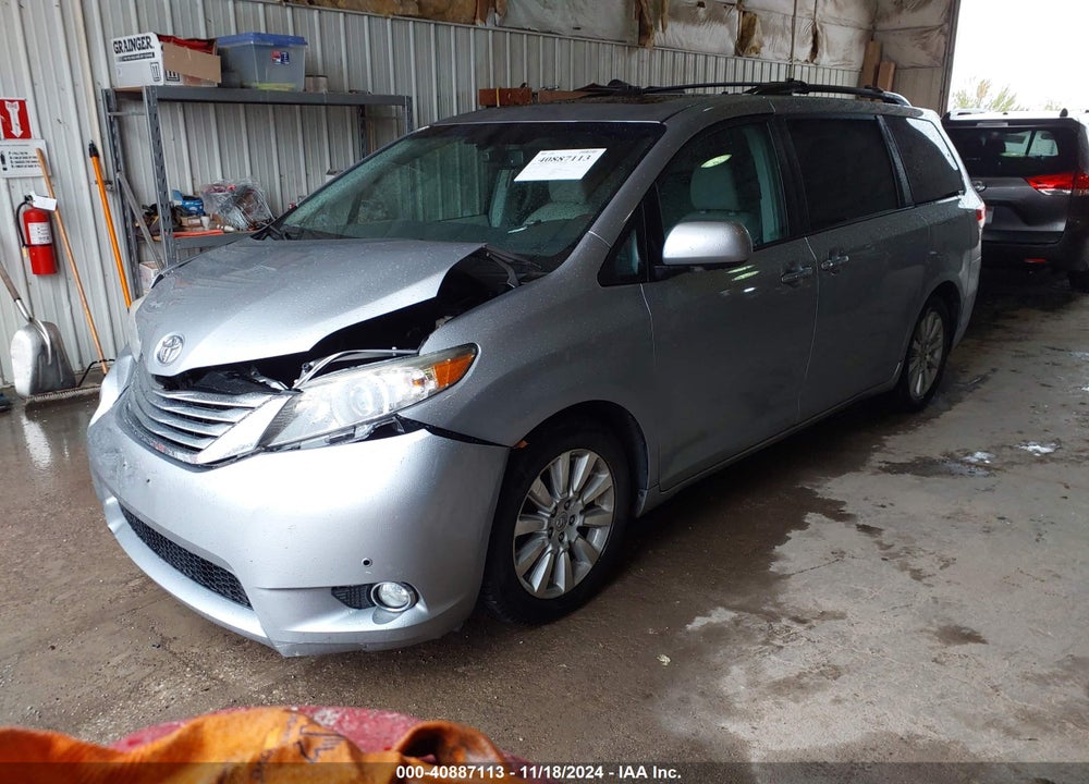 2012 TOYOTA SIENNA XLE LIMITED VIN: 5TDDK3DC8CS045979