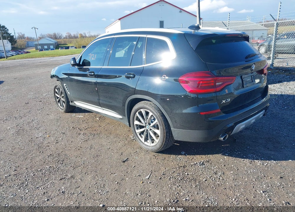 2019 BMW X3 XDRIVE30I VIN: 5UXTR9C54KLD97276