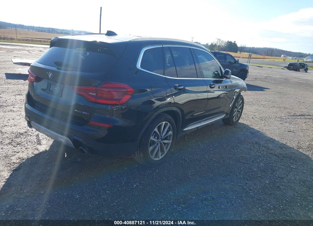 2019 BMW X3 XDRIVE30I VIN: 5UXTR9C54KLD97276