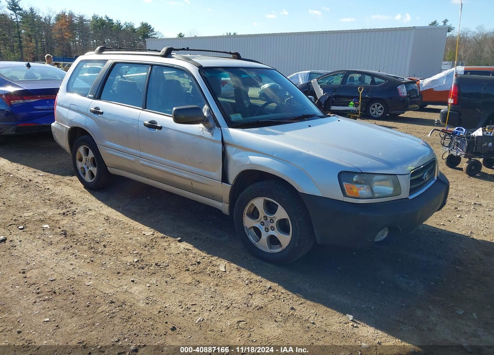 2004 SUBARU FORESTER 2.5XS VIN: JF1SG65694H721550