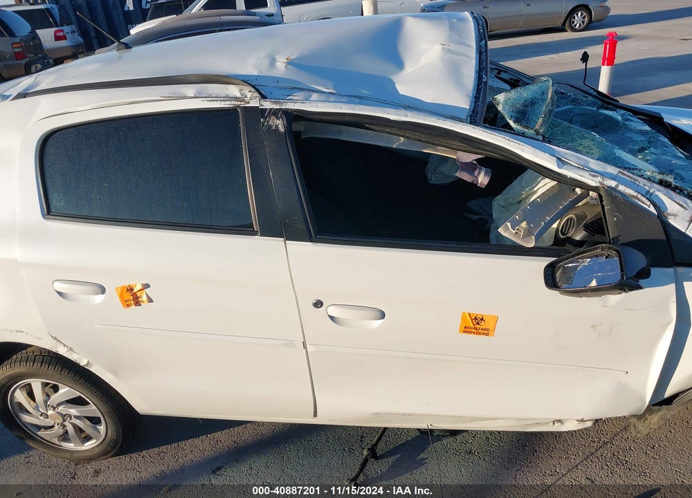 2017 MITSUBISHI MIRAGE SE VIN: ML32A4HJ6HH021199