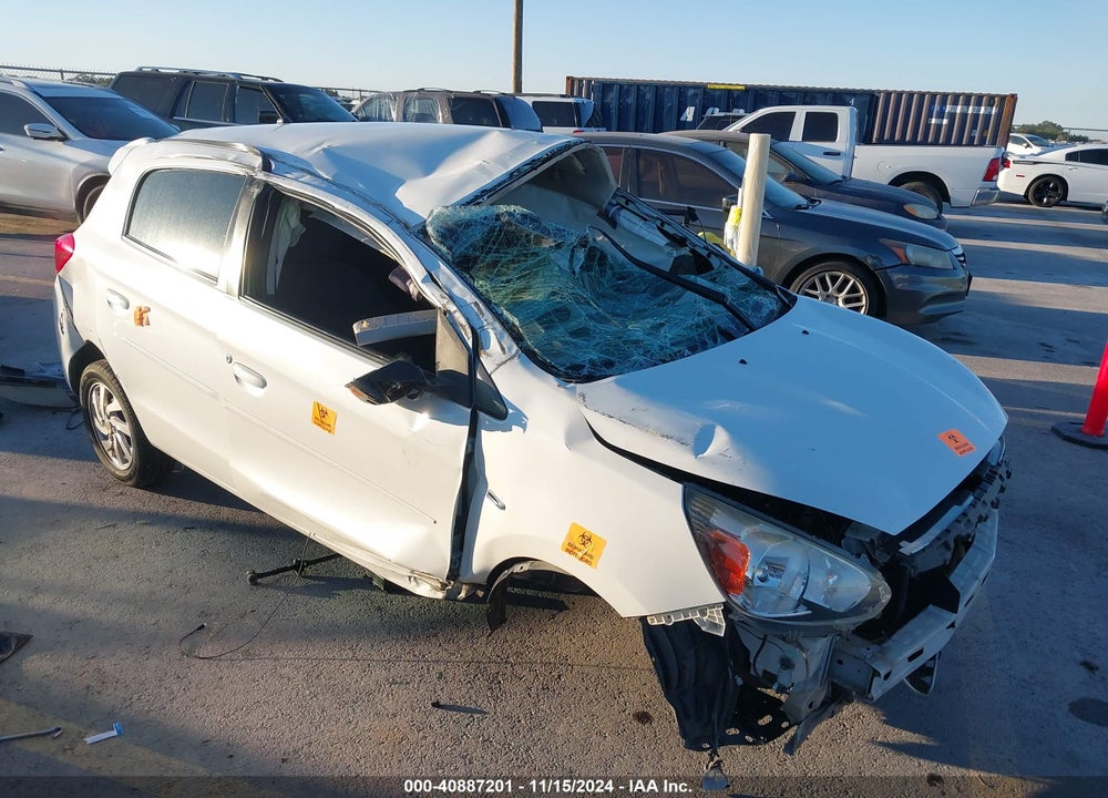 2017 MITSUBISHI MIRAGE SE VIN: ML32A4HJ6HH021199