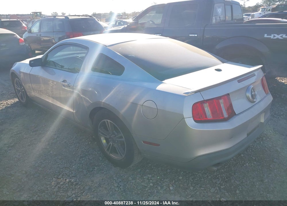 2012 FORD MUSTANG V6 PREMIUM VIN: 1ZVBP8AM5C5228956