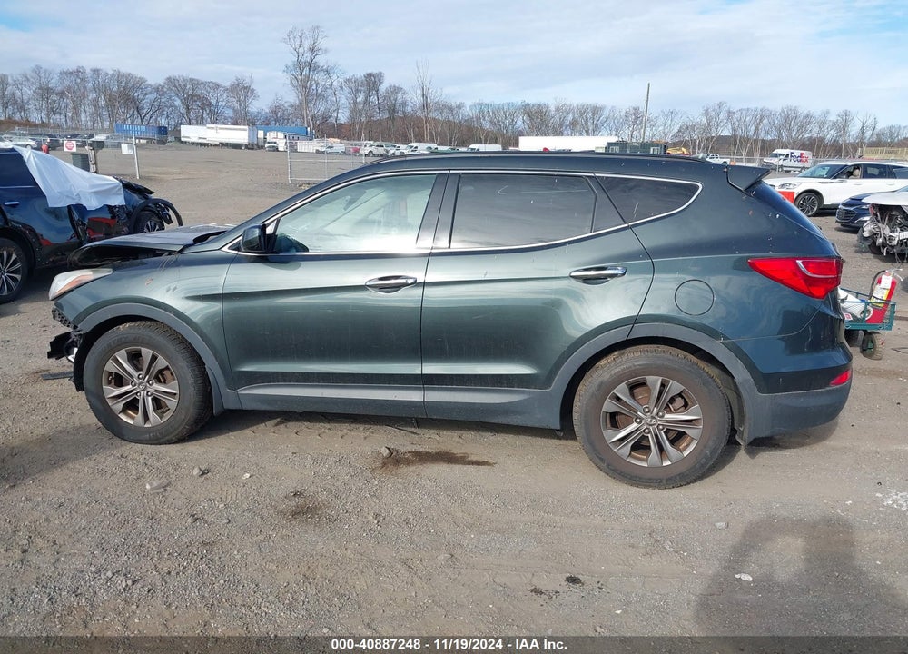 2013 HYUNDAI SANTA FE SPORT VIN: 5XYZU3LBXDG076741