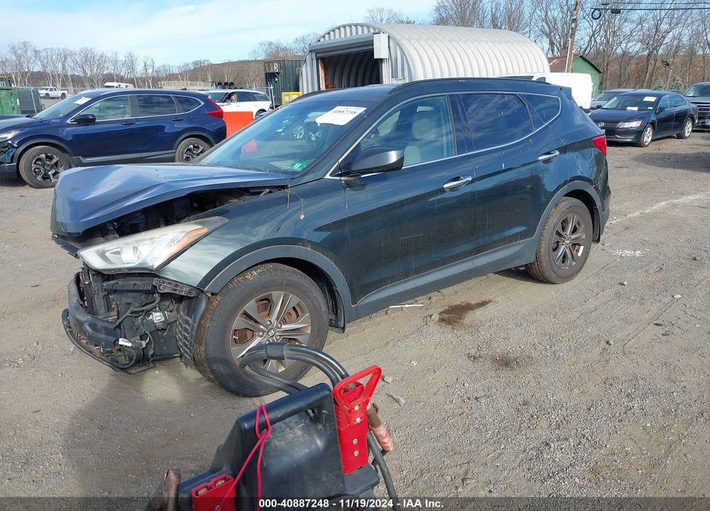 2013 HYUNDAI SANTA FE SPORT VIN: 5XYZU3LBXDG076741