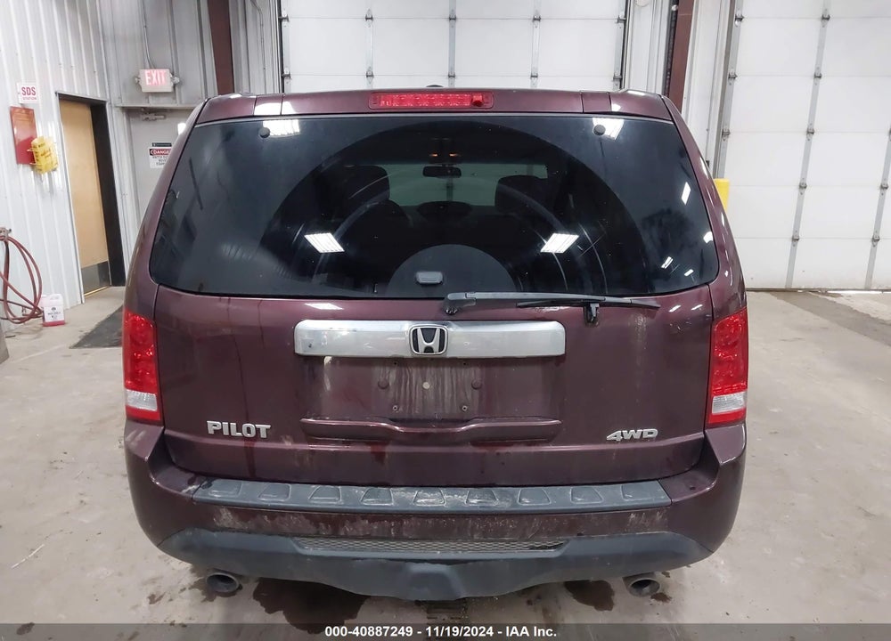 2012 HONDA PILOT EX-L VIN: 5FNYF4H56CB062436