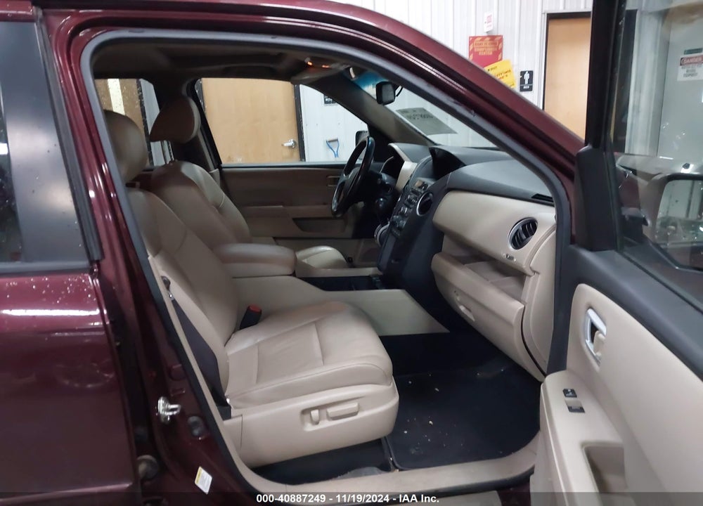 2012 HONDA PILOT EX-L VIN: 5FNYF4H56CB062436