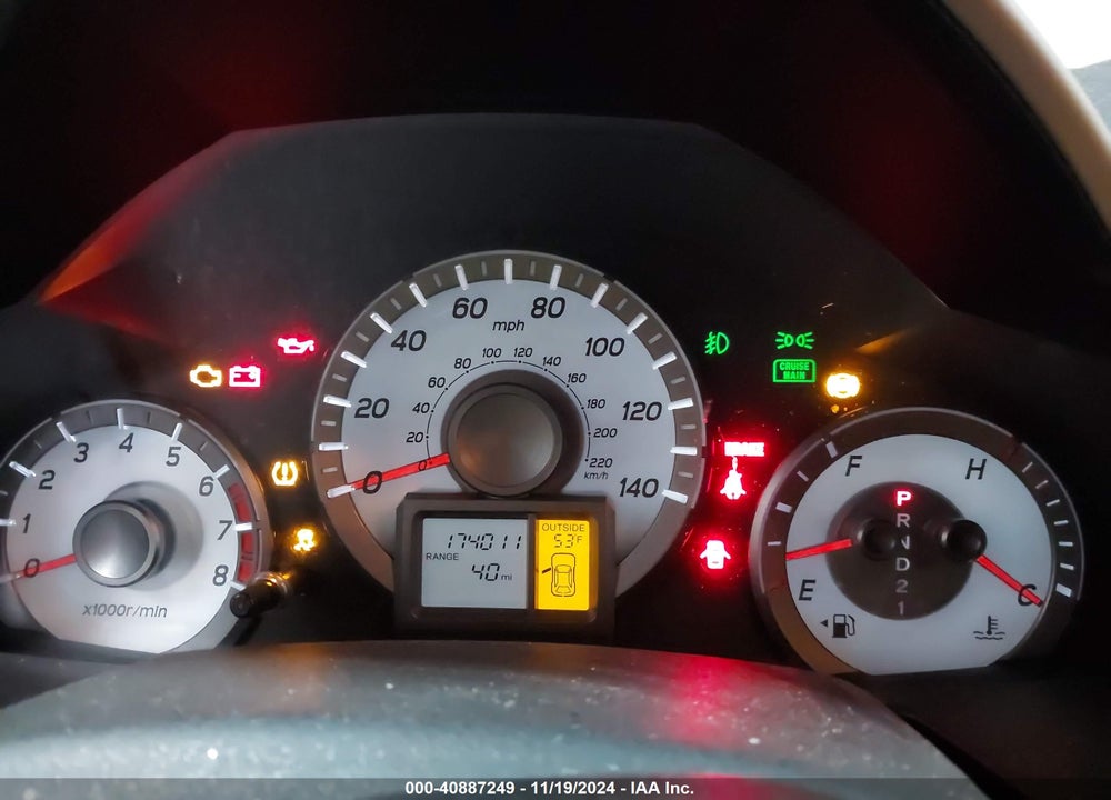 2012 HONDA PILOT EX-L VIN: 5FNYF4H56CB062436