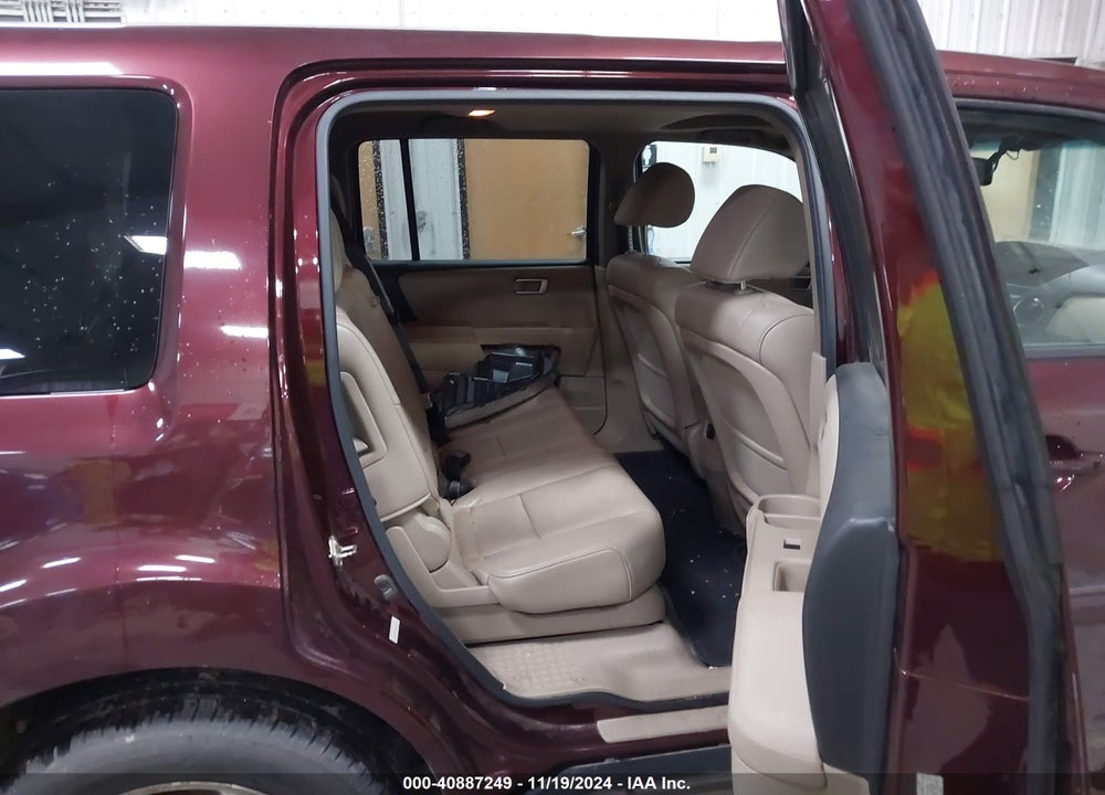 2012 HONDA PILOT EX-L VIN: 5FNYF4H56CB062436