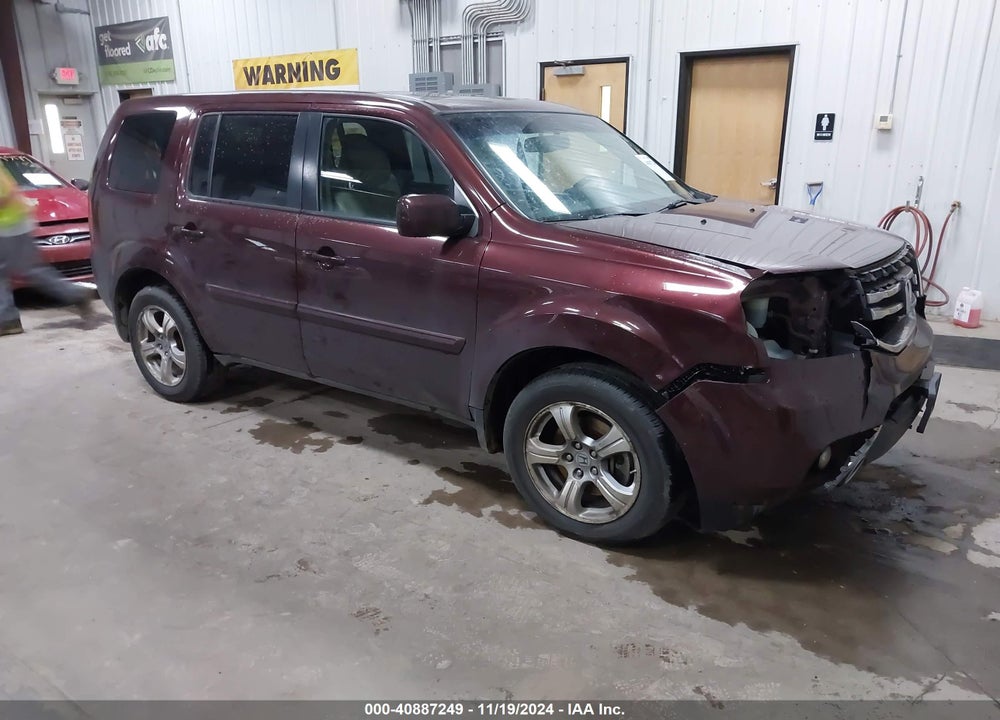 2012 HONDA PILOT EX-L VIN: 5FNYF4H56CB062436