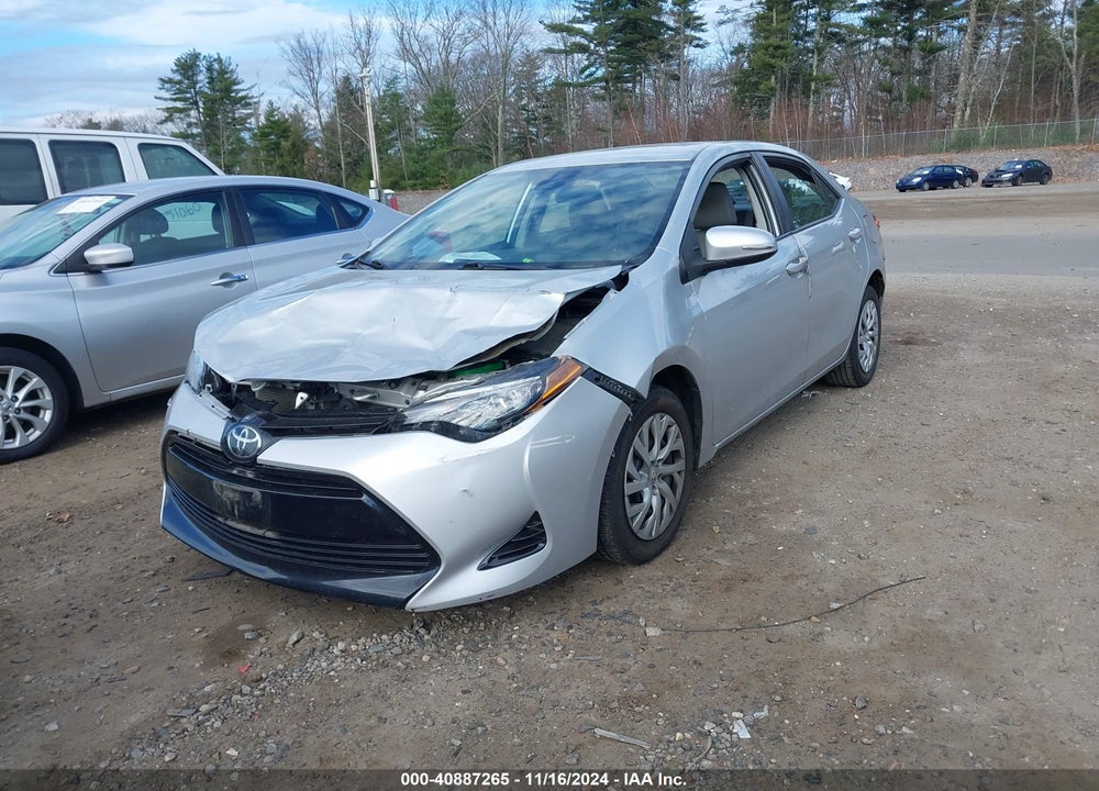 2018 TOYOTA COROLLA LE VIN: 2T1BURHE1JC049491