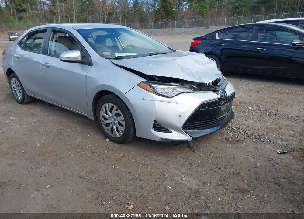 2018 TOYOTA COROLLA LE VIN: 2T1BURHE1JC049491