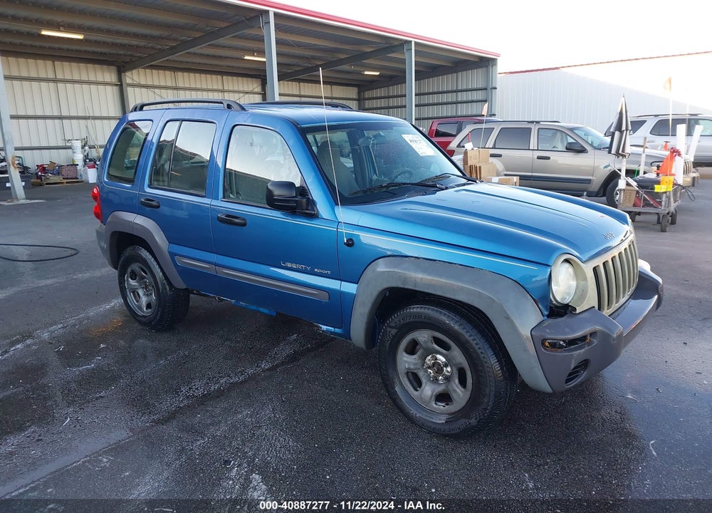 2003 JEEP LIBERTY SPORT VIN: 1J4GL48K83W565403