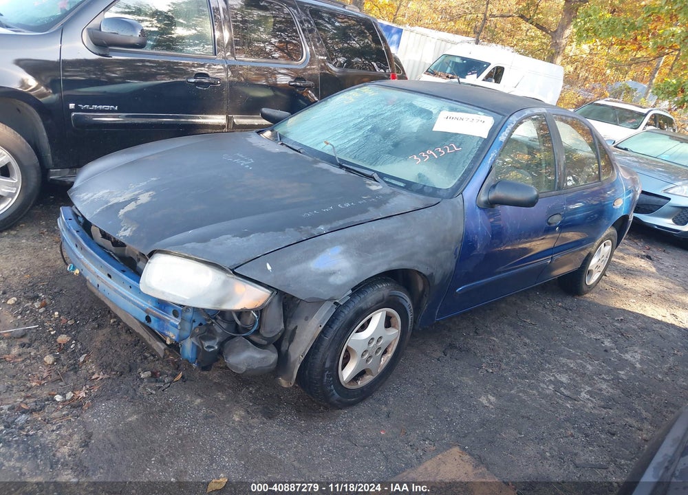 2004 CHEVROLET CAVALIER VIN: 1G1JC52F547339322