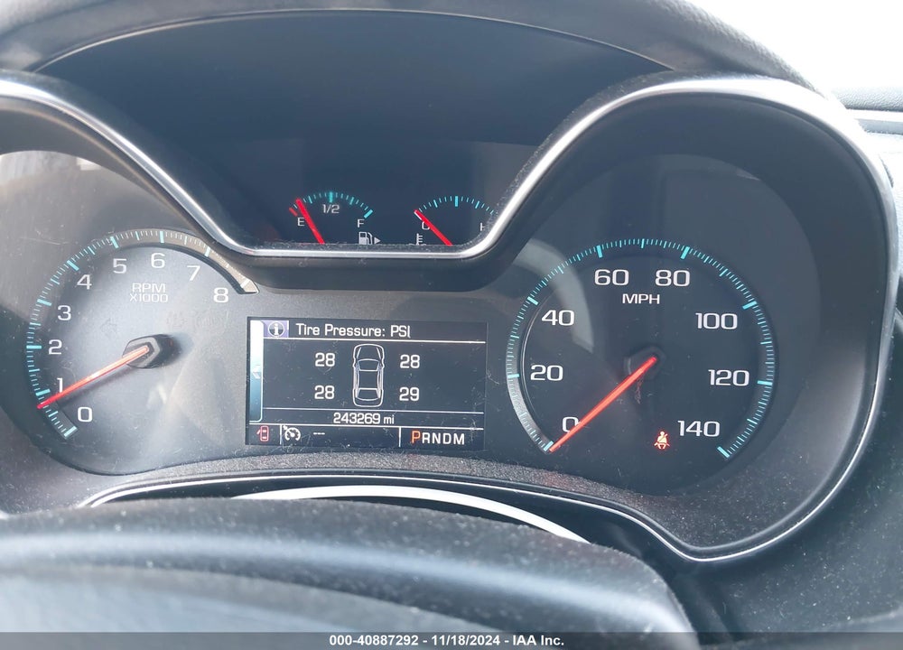 2014 CHEVROLET IMPALA 2LZ VIN: 2G1155S38E9172616