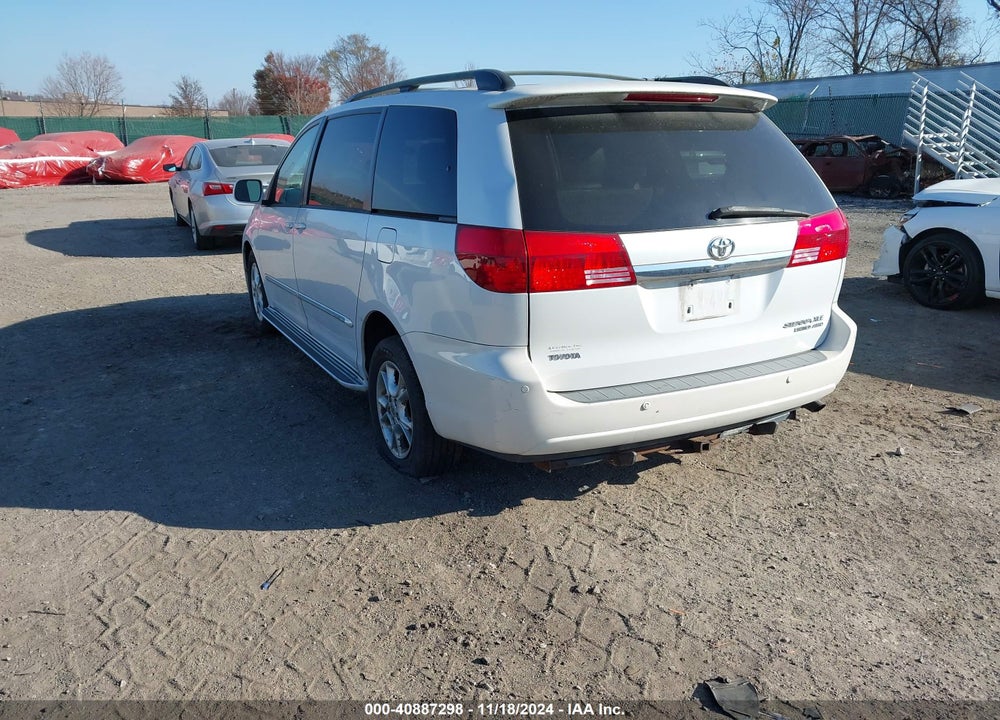 2004 TOYOTA SIENNA XLE LIMITED VIN: 5TDBA22C14S012072
