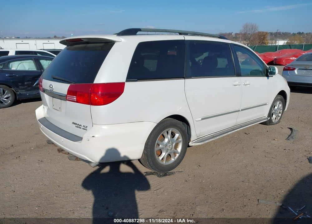 2004 TOYOTA SIENNA XLE LIMITED VIN: 5TDBA22C14S012072