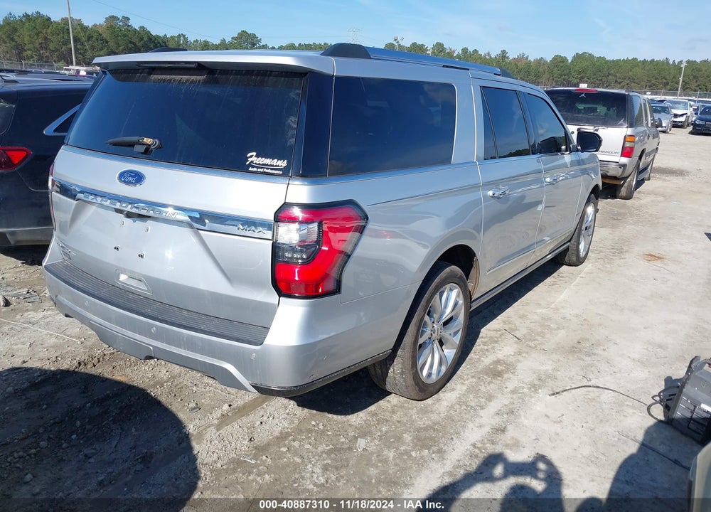 2019 FORD EXPEDITION MAX LIMITED VIN: 1FMJK1KT2KEA08257
