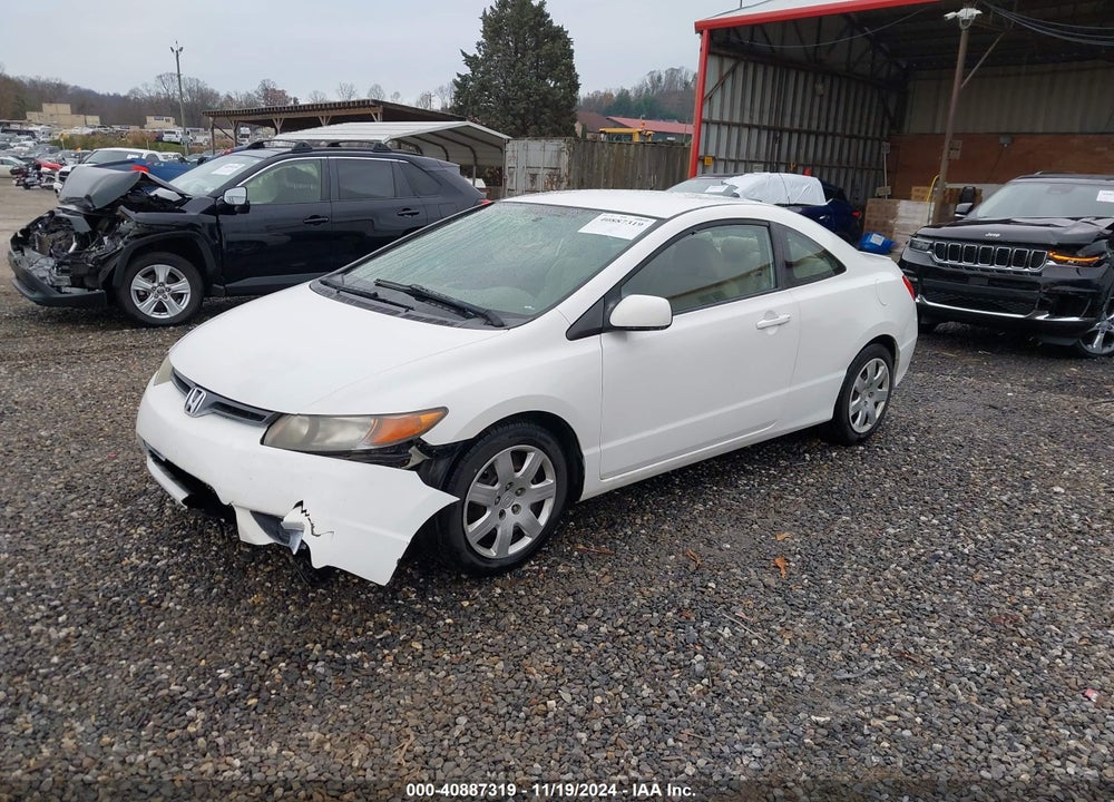 2008 HONDA CIVIC LX VIN: 2HGFG12668H580277