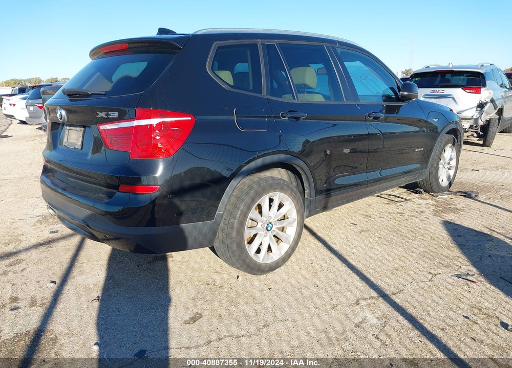2016 BMW X3 VIN: 5UXWZ7C56G0R31823
