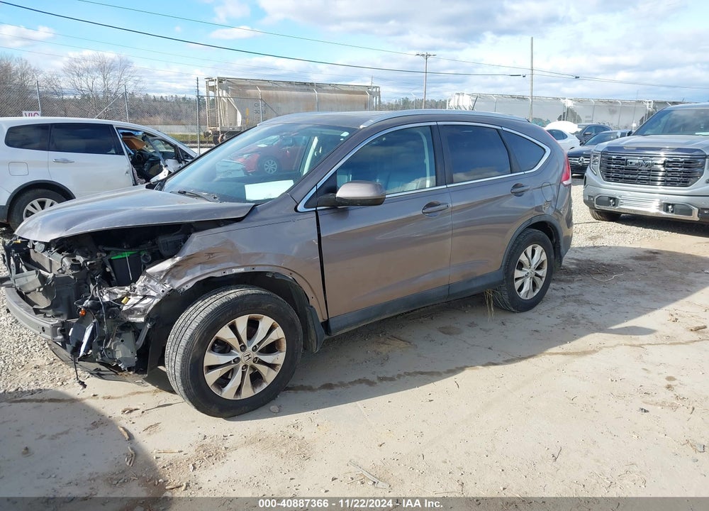 2014 HONDA CR-V EX-L VIN: 5J6RM4H73EL104597