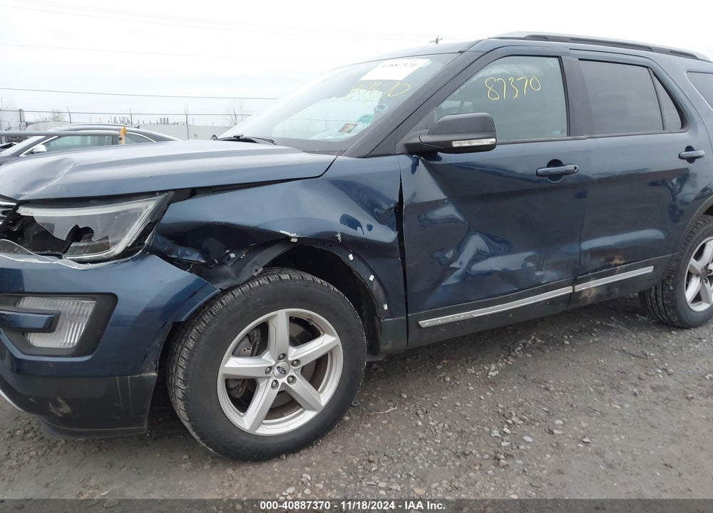 2017 FORD EXPLORER XLT VIN: 1FM5K8D81HGE20508
