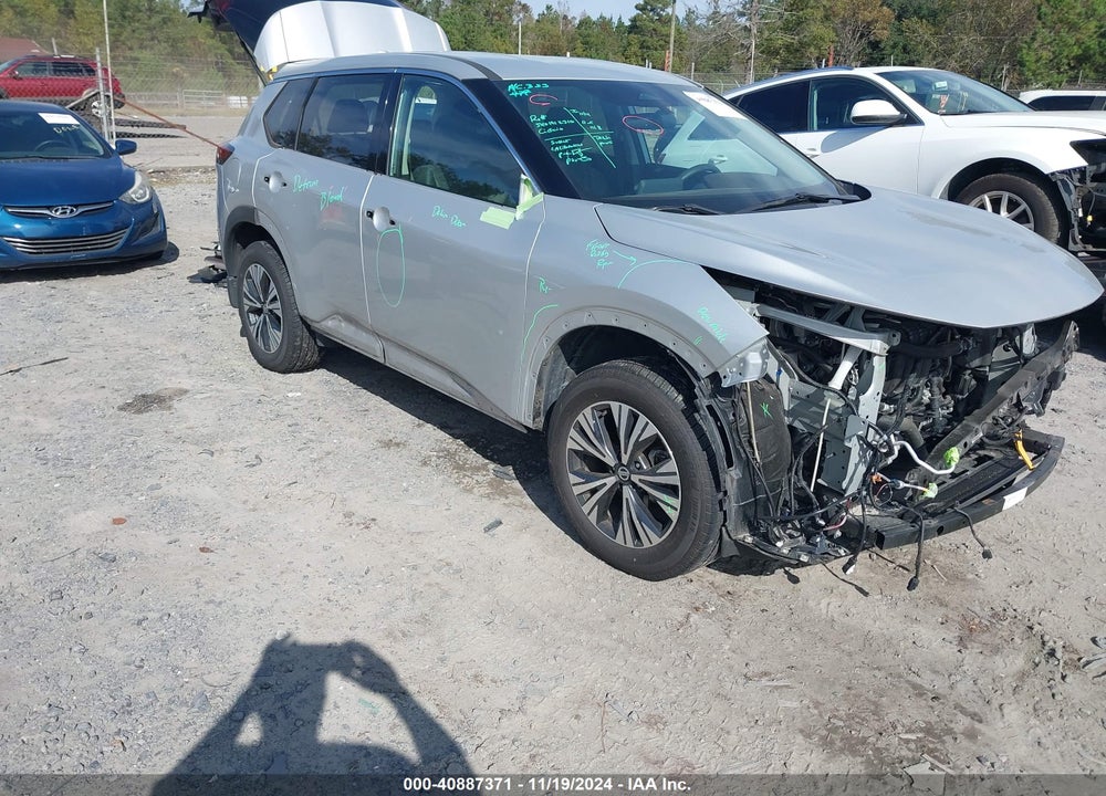 2021 NISSAN ROGUE SV FWD VIN: 5N1AT3BA8MC798329