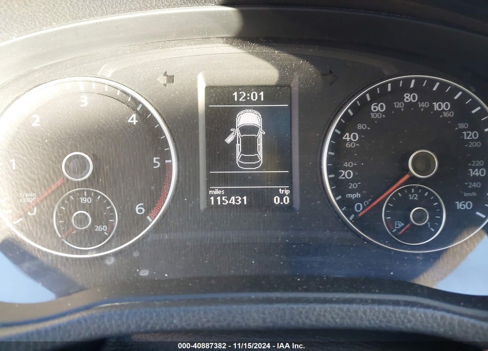 2012 VOLKSWAGEN PASSAT 2.0L TDI SEL PREMIUM VIN: 1VWCN7A37CC110205