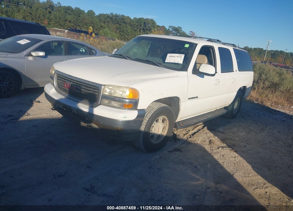2001 GMC YUKON XL 1500 SLT VIN: 3GKFK16T71G226727