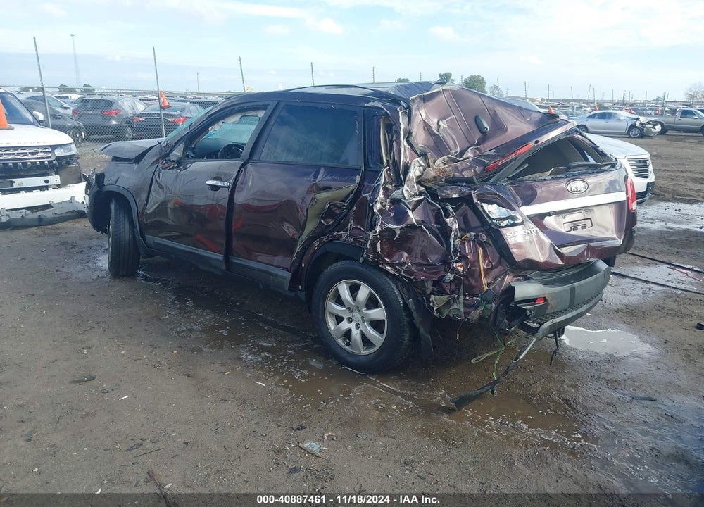 2012 KIA SORENTO LX VIN: 5XYKT3A67CG188504