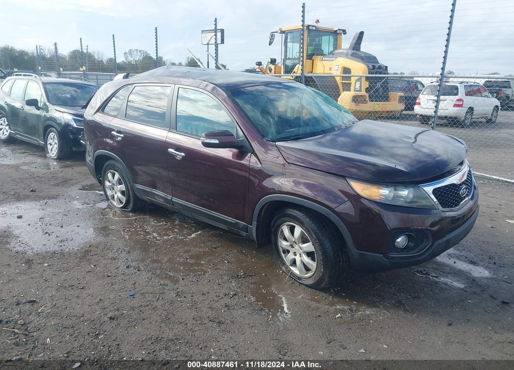 2012 KIA SORENTO LX VIN: 5XYKT3A67CG188504