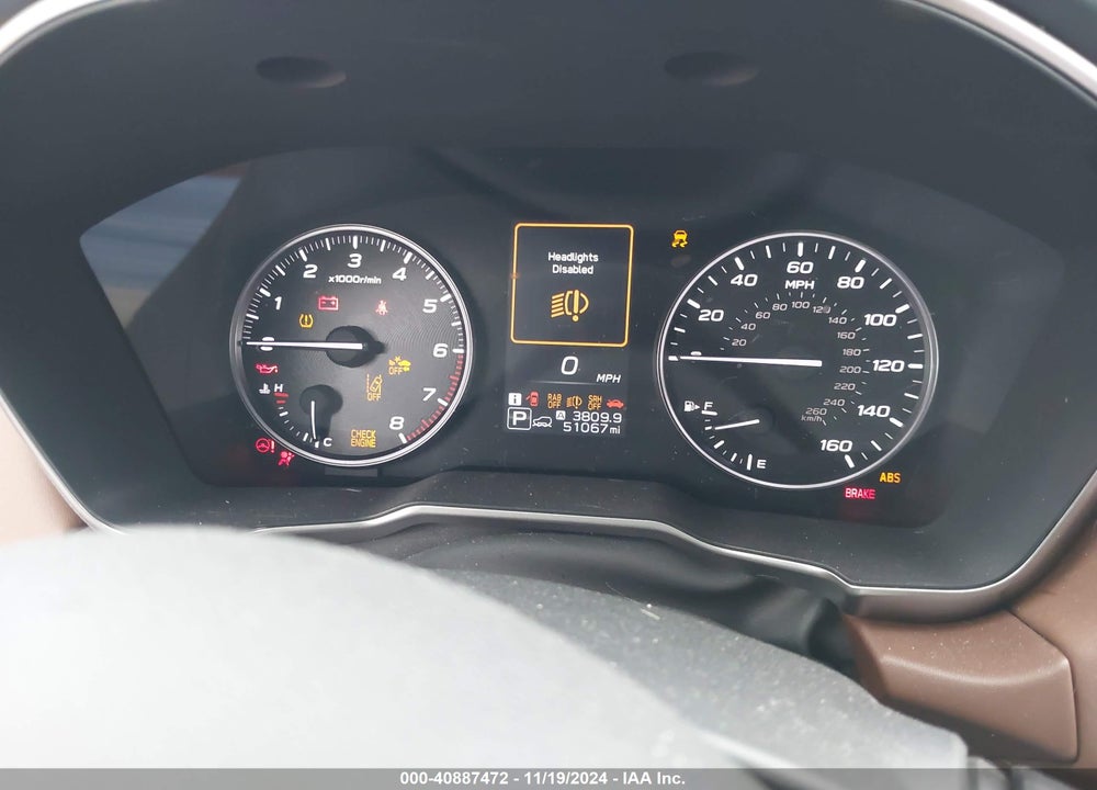 2020 SUBARU OUTBACK TOURING XT VIN: 4S4BTGPDXL3260227