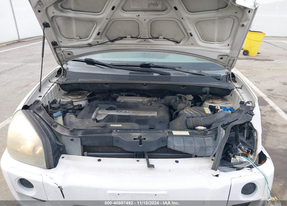 2006 HYUNDAI TUCSON GL VIN: KM8JM12BX6U254700