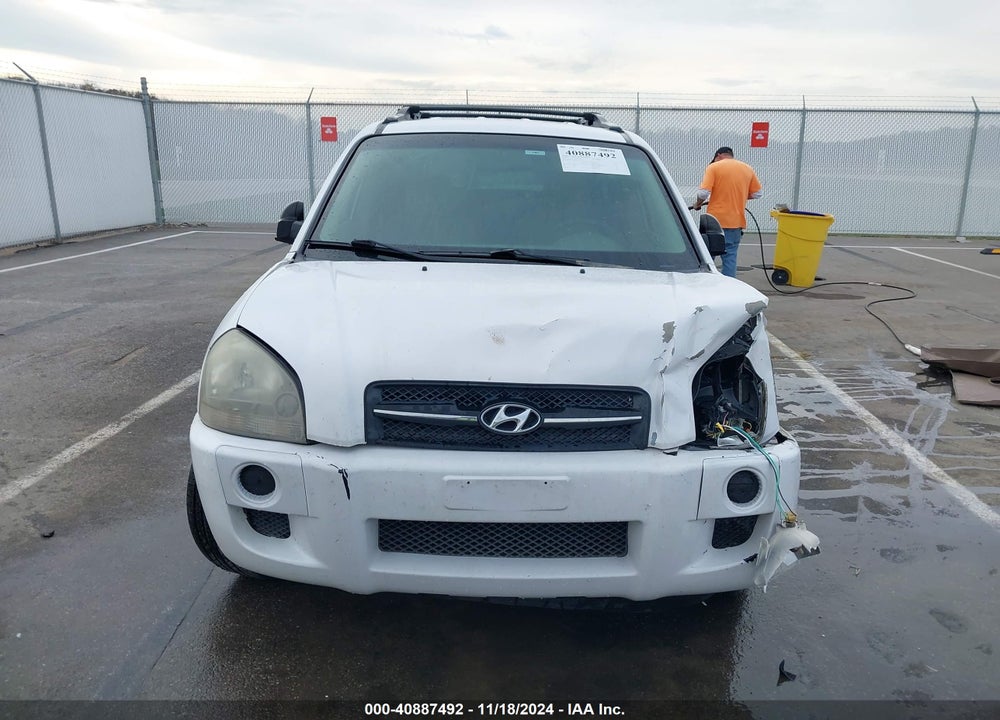 2006 HYUNDAI TUCSON GL VIN: KM8JM12BX6U254700